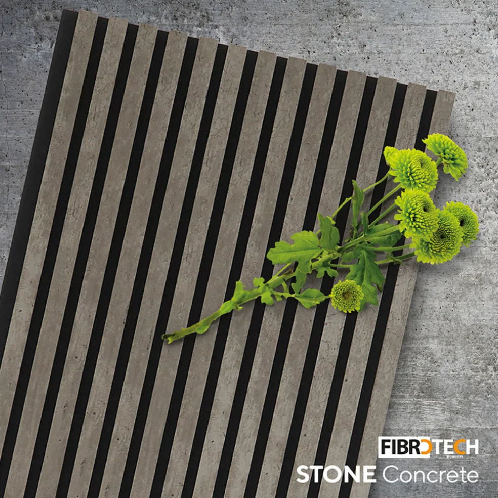 Akustikpanel Concrete Stone 18 x 520 x 2440 mm Fibrotech
