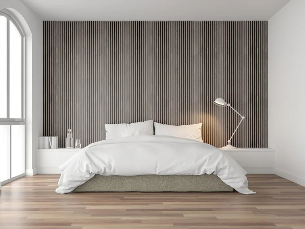 Akustikpanel Proff Grey Oak 22 x 605 x 3000 mm Fibrotech