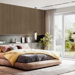 Akustikpanel Proff Oiled Oak 22 x 605 x 3000 mm Fibrotech