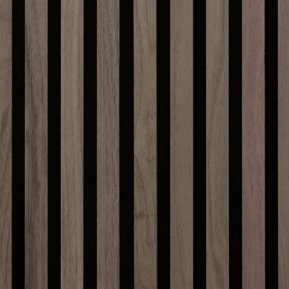 Akustikpanel Proff Walnut 22 x 605 x 3000 mm Fibrotech