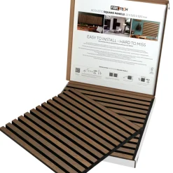 Akustikpanel Square Olied Oak 22 x 520 x 520 mm 2-pack Fibrotech