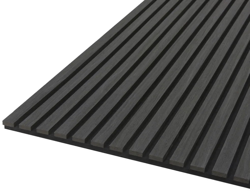 Akustikpanel Quanti Black Oak 18 x 520 x 2440 mm Fibrotech