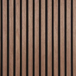 Akustikpanel Quanti Walnut 18 x 520 x 2440 mm Fibrotech