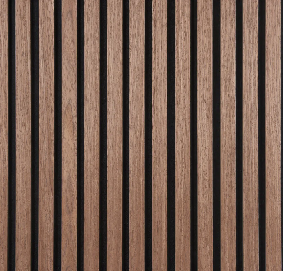 Akustikpanel Quanti Walnut 18 x 520 x 2440 mm Fibrotech