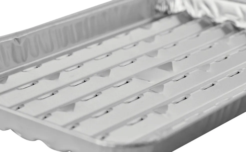Aluminiumform Hål 34 x 23,2 cm 5-pack Grillexpert