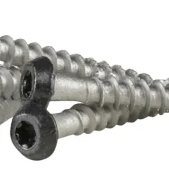 Ankarskruv Svart C4 5 x 40 mm 100-pack Heco
