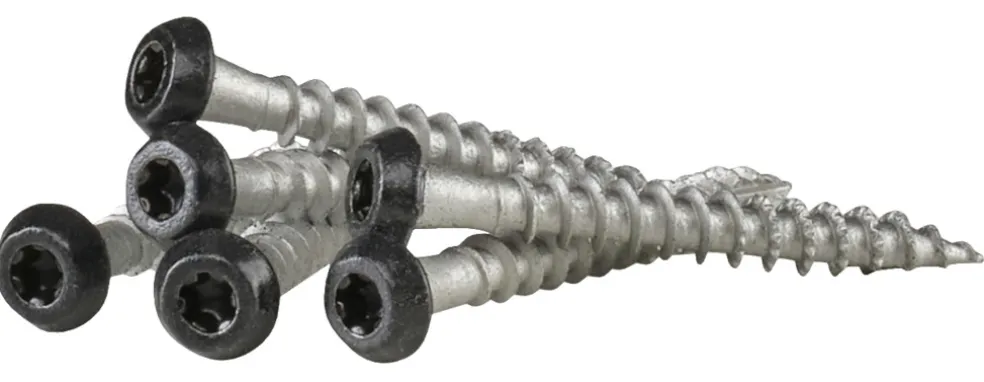 Ankarskruv Svart C4 5 x 40 mm 100-pack Heco