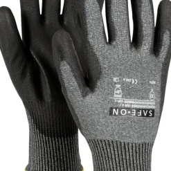 Arbetshandske m/skärskydd Strl. 8 Safe-On