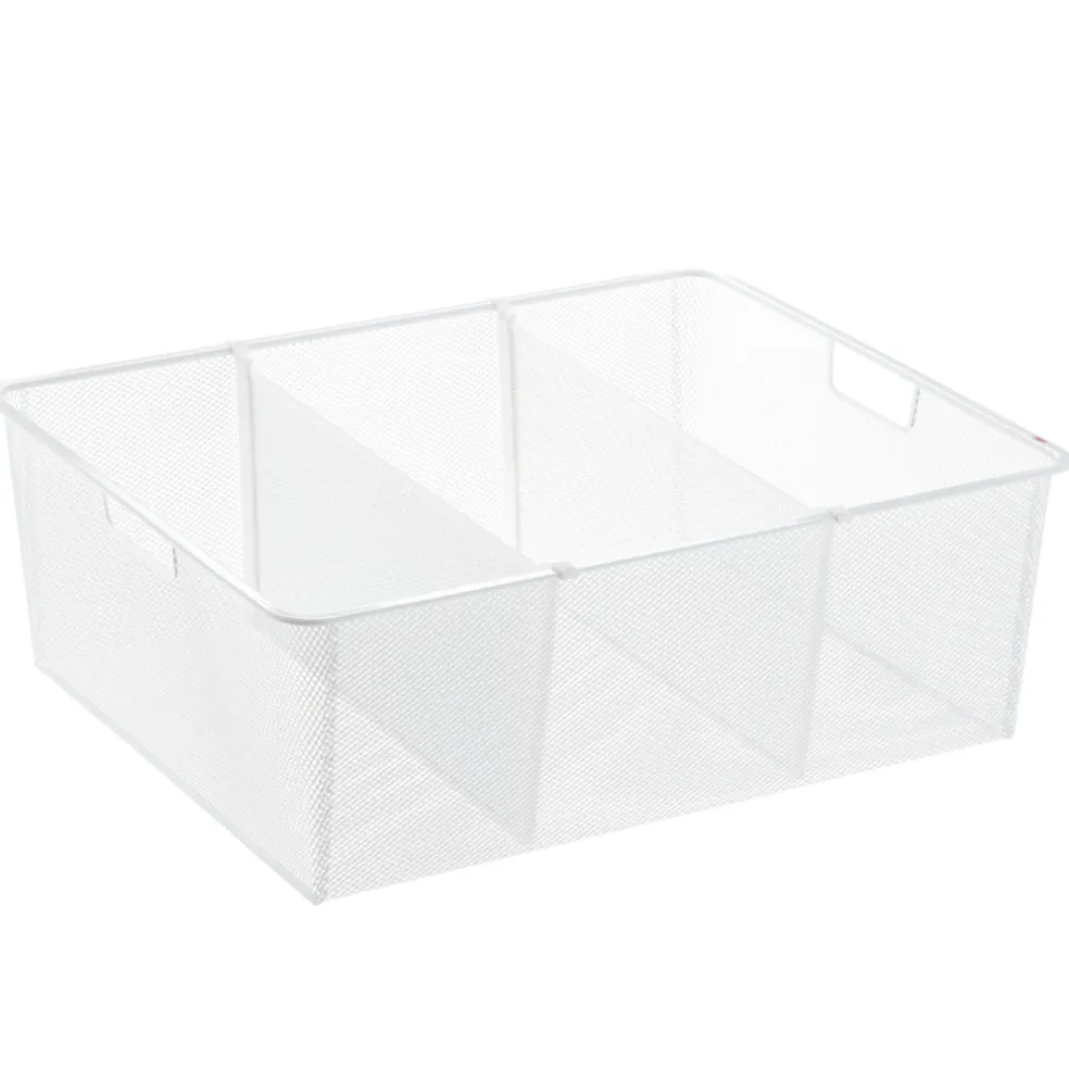 Avdelare t/meshback 40 cm Vit 2-pack Elfa