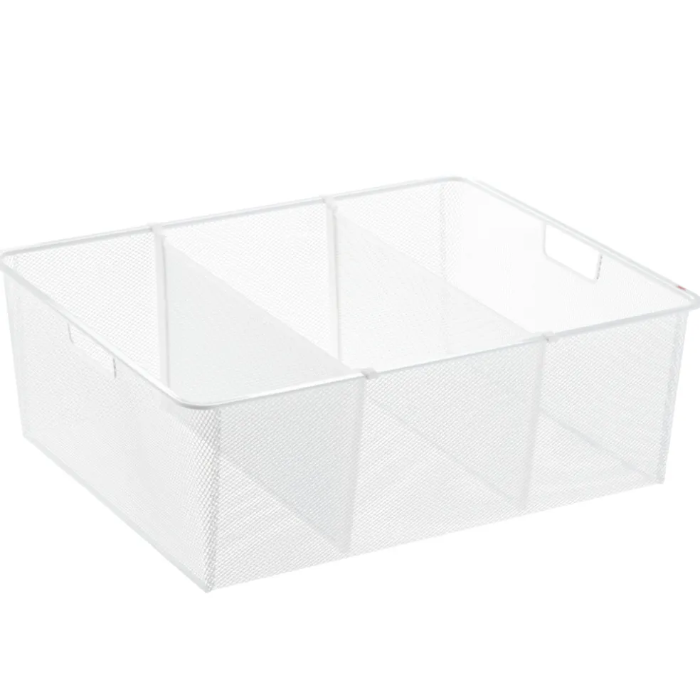 Avdelare t/meshback 40 cm Vit 2-pack Elfa