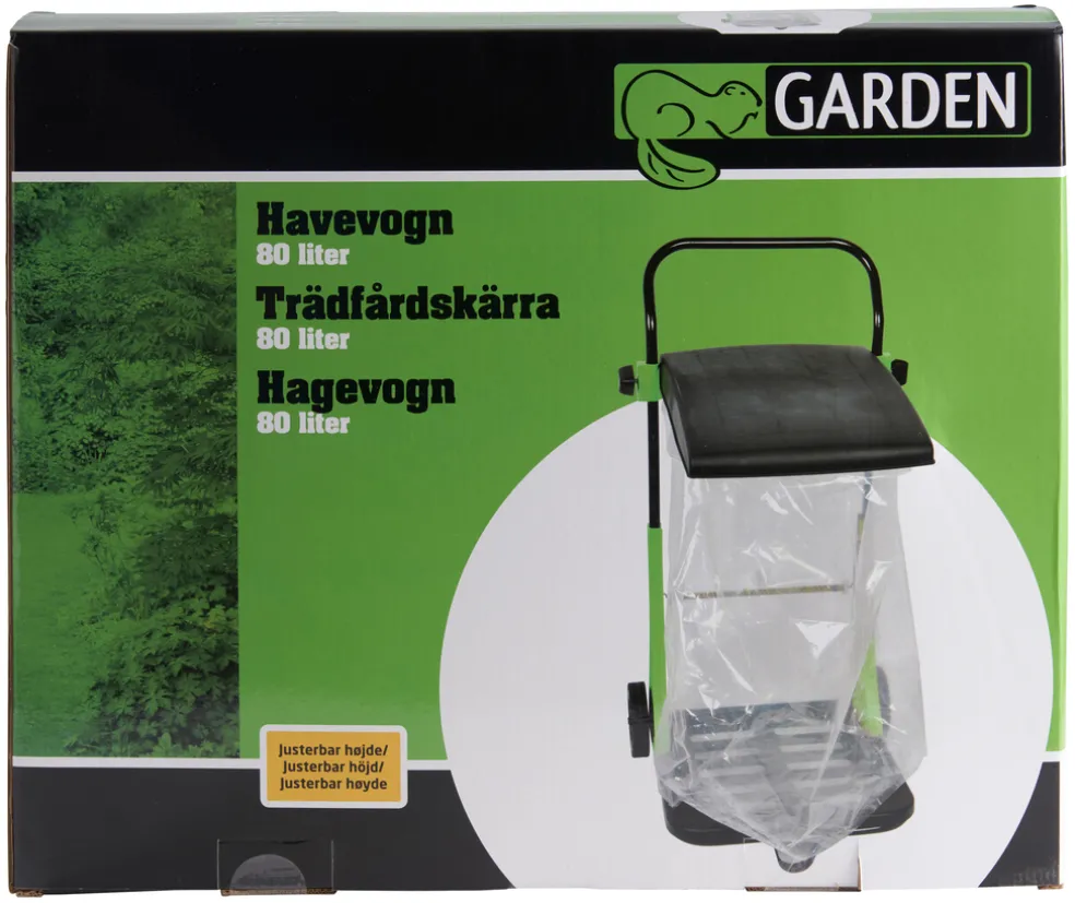 Avfallsvagn 80 L Garden