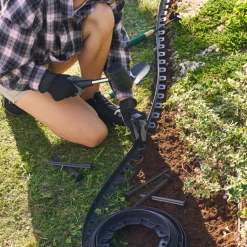 Avgränsare Svart 10 m Garden