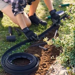Avgränsare Svart 10 m Garden