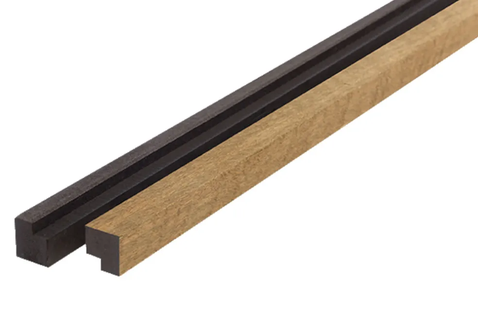 Avslutningslist Akustikpanel Oiled Oak 3000 mm 2-pack Fibrotech