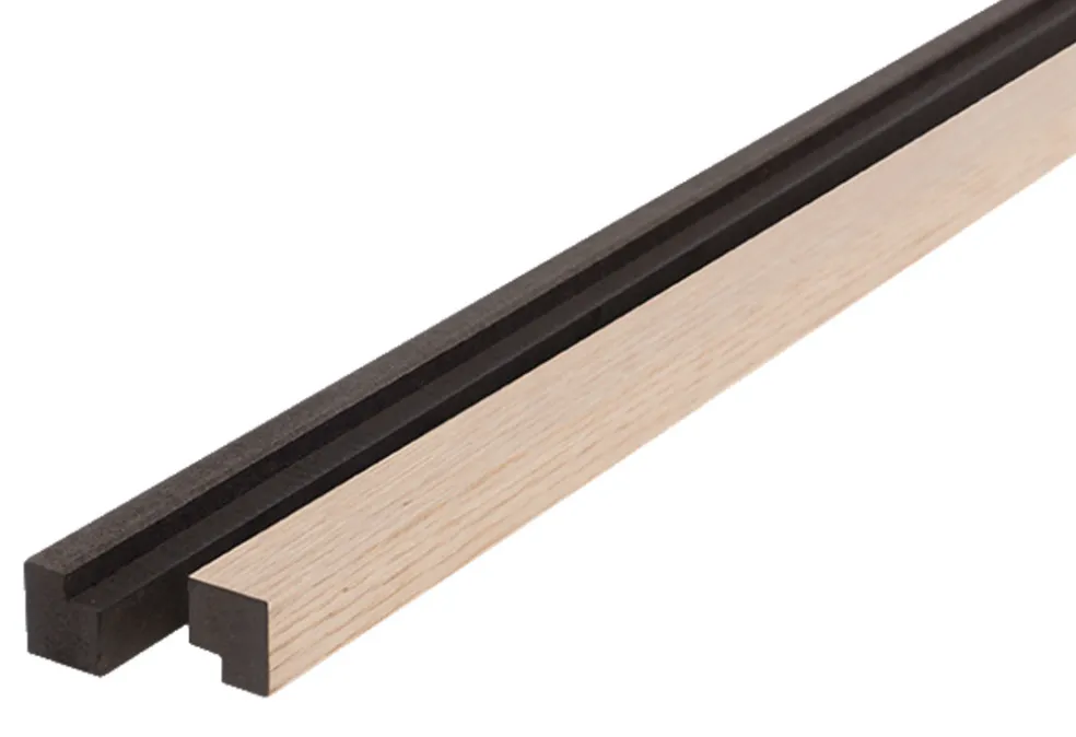 Avslutningslist Akustikpanel Light Oak 3000 mm 2-pack Fibrotech