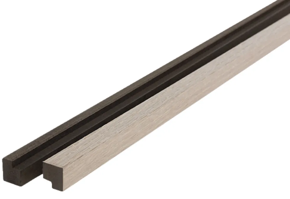 Avslutningslist Akustikpanel Grey Oak 3000 mm 2-pack Fibrotech