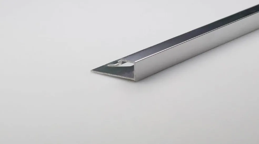 Avslutningsprofil Alu Matt 10 mm x 2,5 m