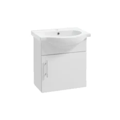 Badrumskommod Basic 50 cm Vit REN