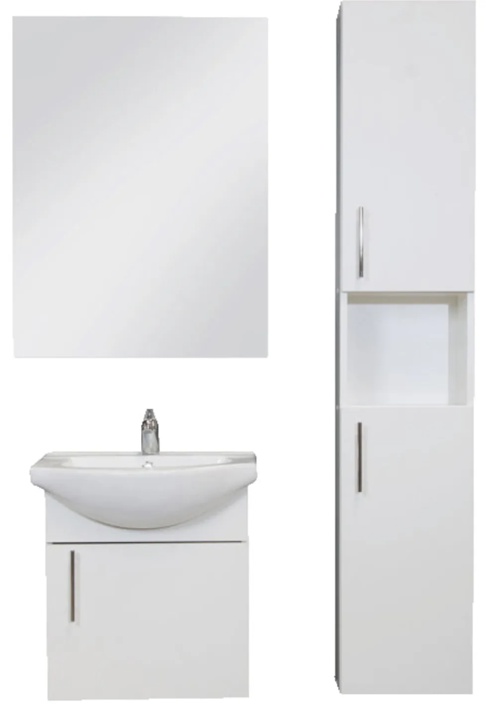 Badrumskommod Basic 50 cm Vit REN