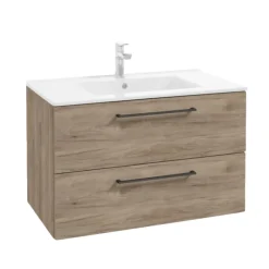 Badrumskommod Deluxe Brunbets Ek 80 cm REN