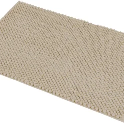 Badrumsmatta Beige 80 x 50 cm Geyser