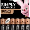 Batteri AA 6-pack Duracell