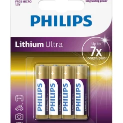 Batteri AAA 4-pack Philips