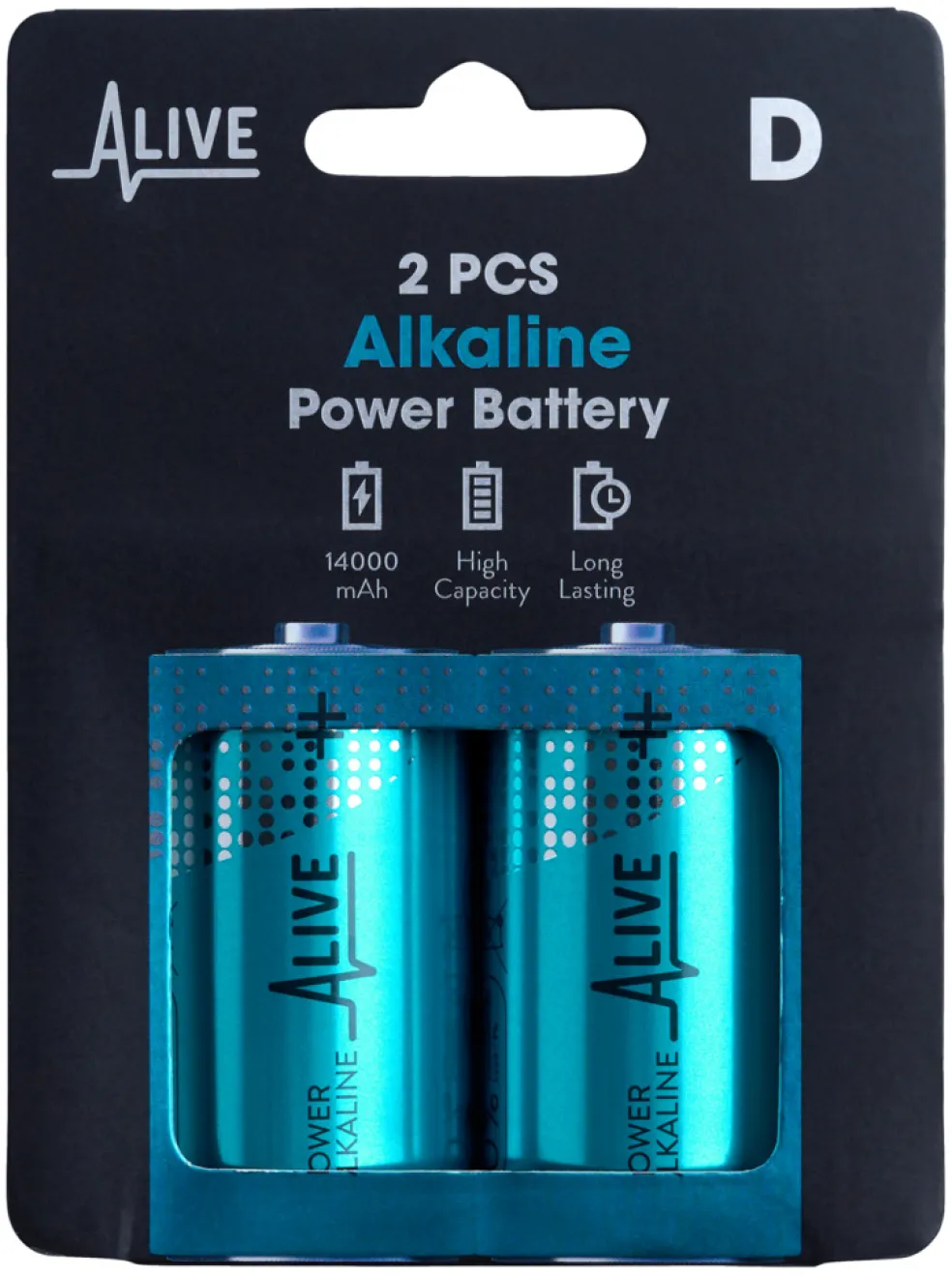 Batteri D/LR20 2-pack