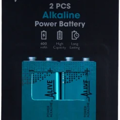 Batteri 9V 6LR61 2-pack