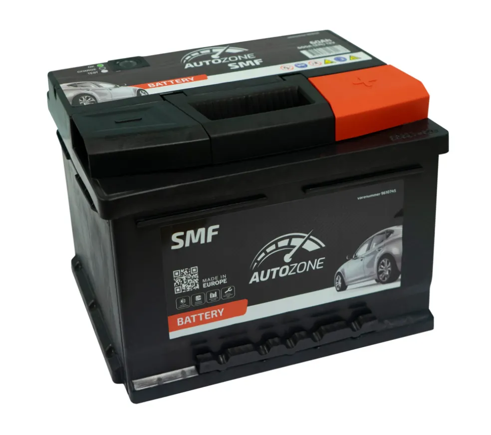 Bilbatteri 12V 60Ah (+h) Autozone