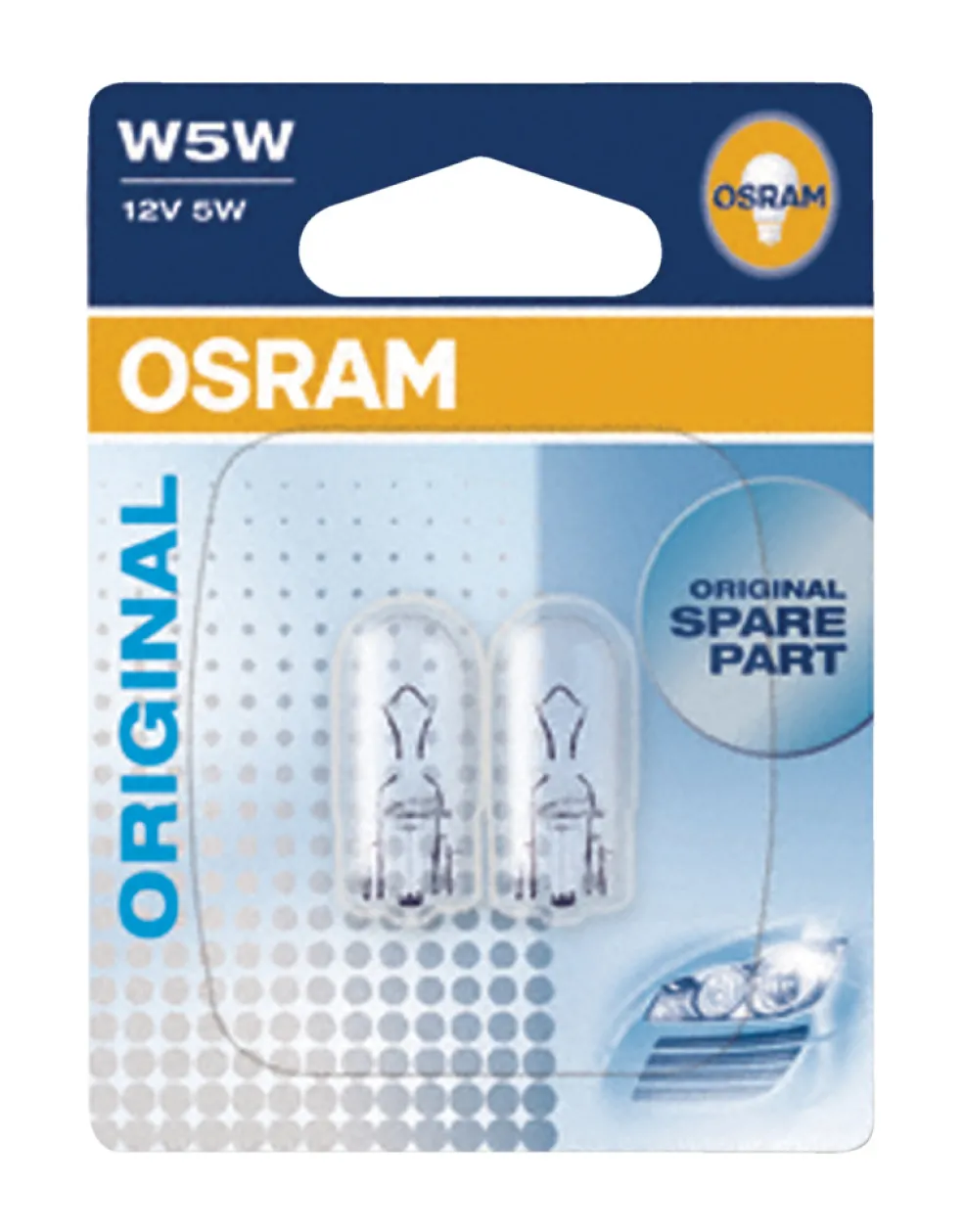 Billampa Original Glass Wedge Base W5W