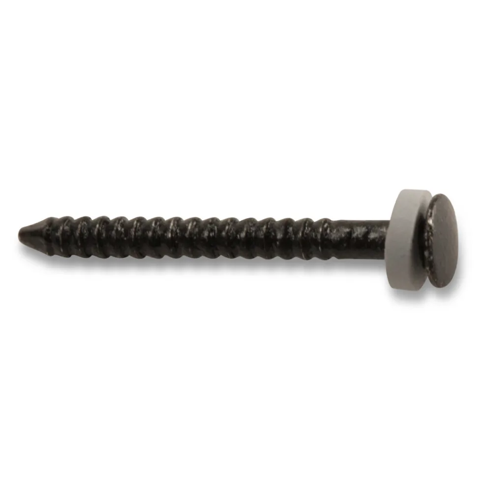 Bleckspik 2,5 x 30 mm Svart 50-pack Heco