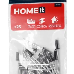 Blindnit Ø3,2 x 10 mm Svart 25-pack Home>it