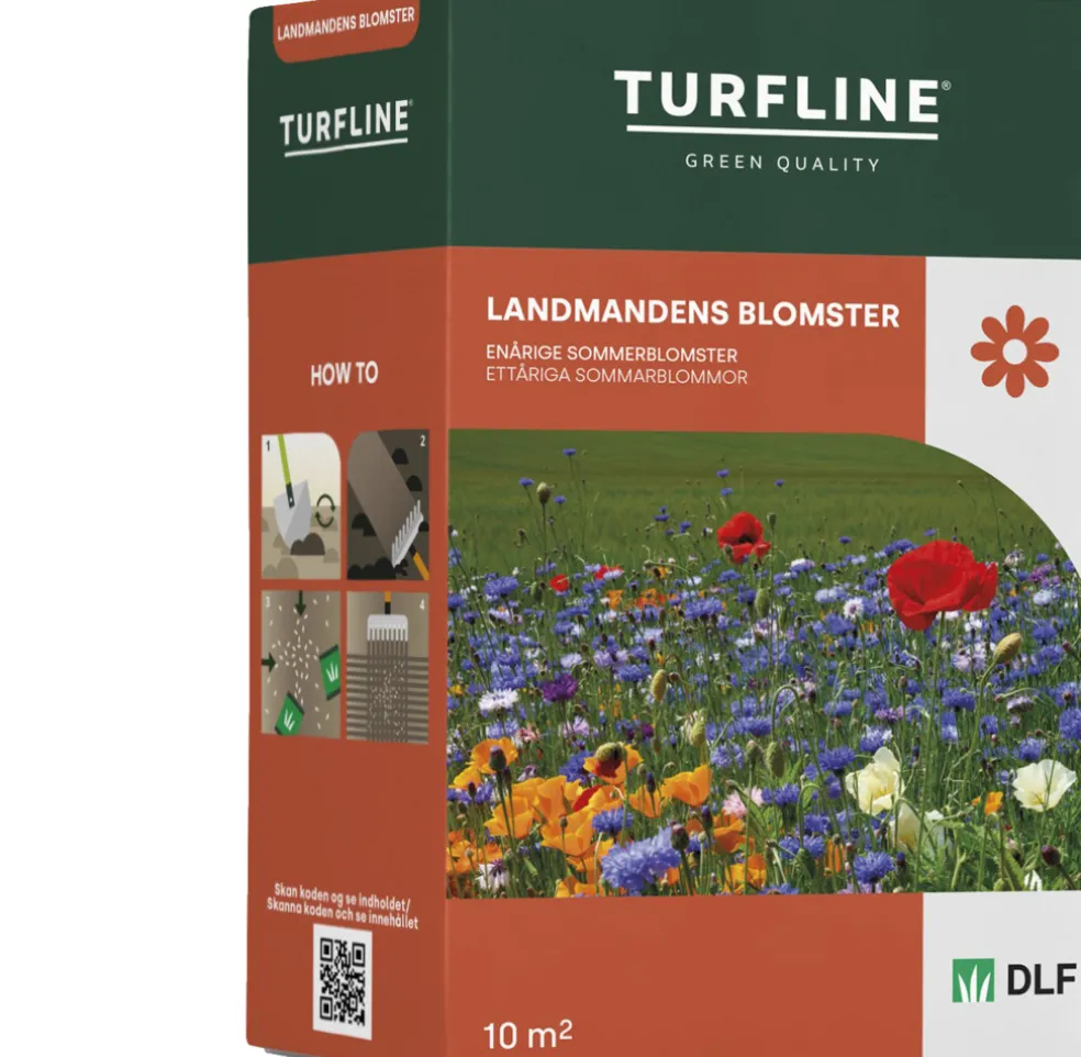 Blomfrö Landmandens Blomster 100g Turfline