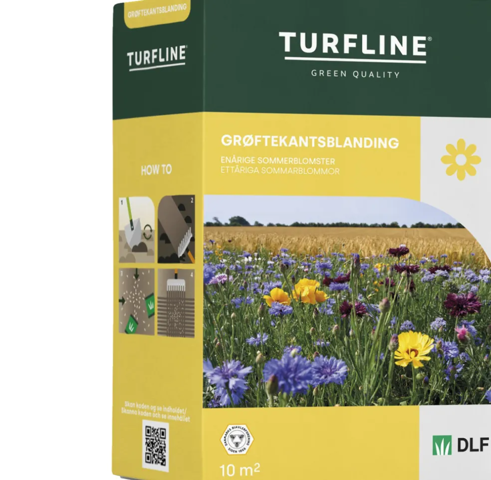 Blomsterblandning Dikeskant 100 g Turfline