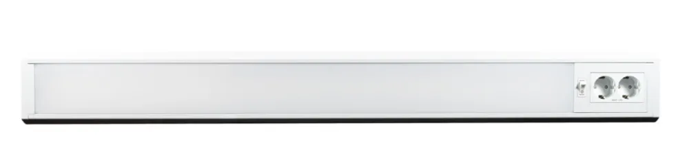 Bänkbelysning LED 20W m/uttag Qraft