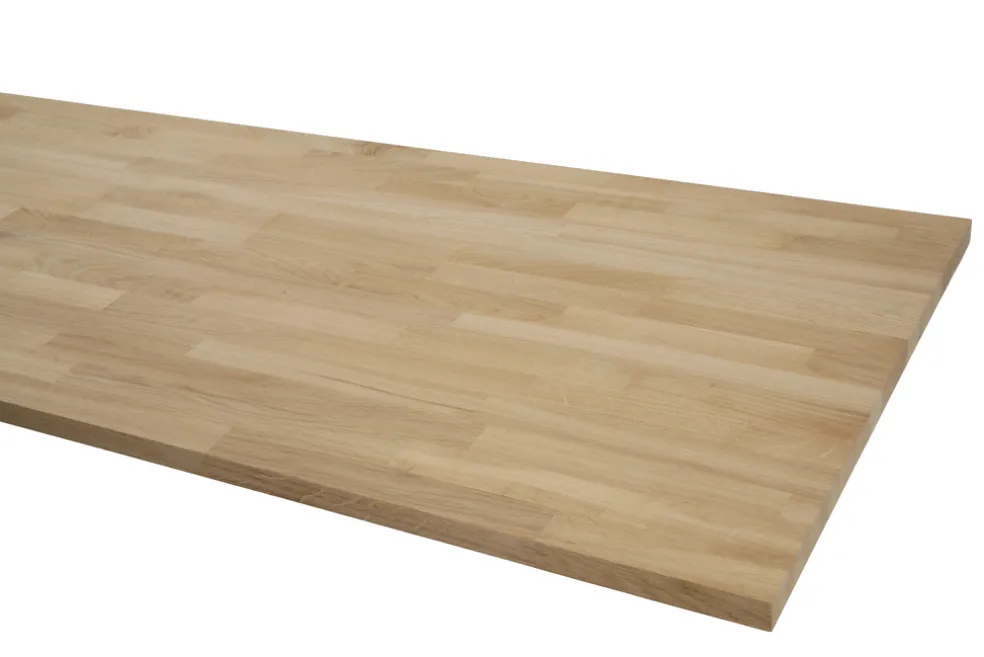 Bänkskiva Ek 27 x 610 x 2020 mm