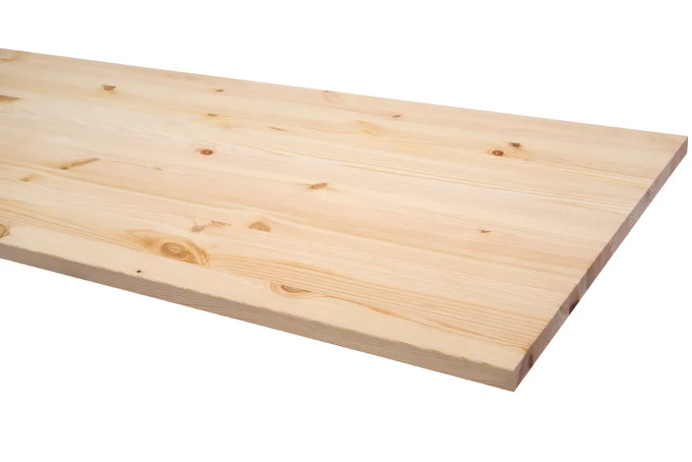 Bänkskiva Furu 27 x 610 x 2000 mm