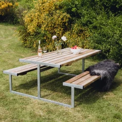 Bord-/bänkset Odin Furu 180 x 177 cm Hortus