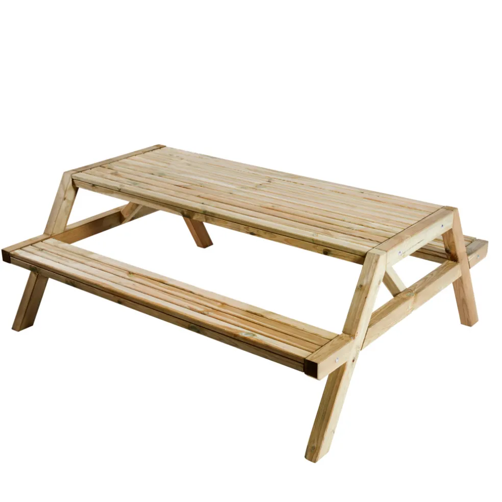 Bord-/bänkset XL Furu 200 x 170 cm Hortus