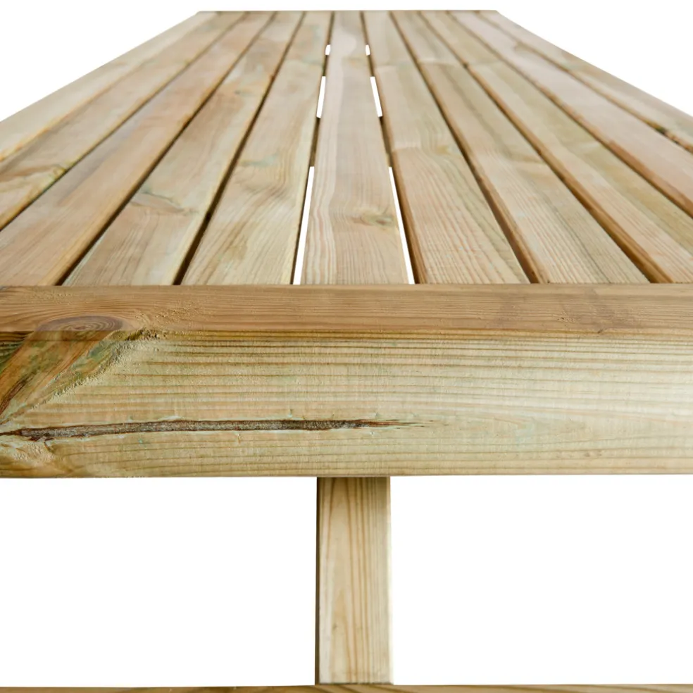 Bord-/bänkset XL Furu 200 x 170 cm Hortus