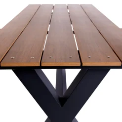 Bord-/bänkset X-modell Teak 176 x 151 cm Hortus