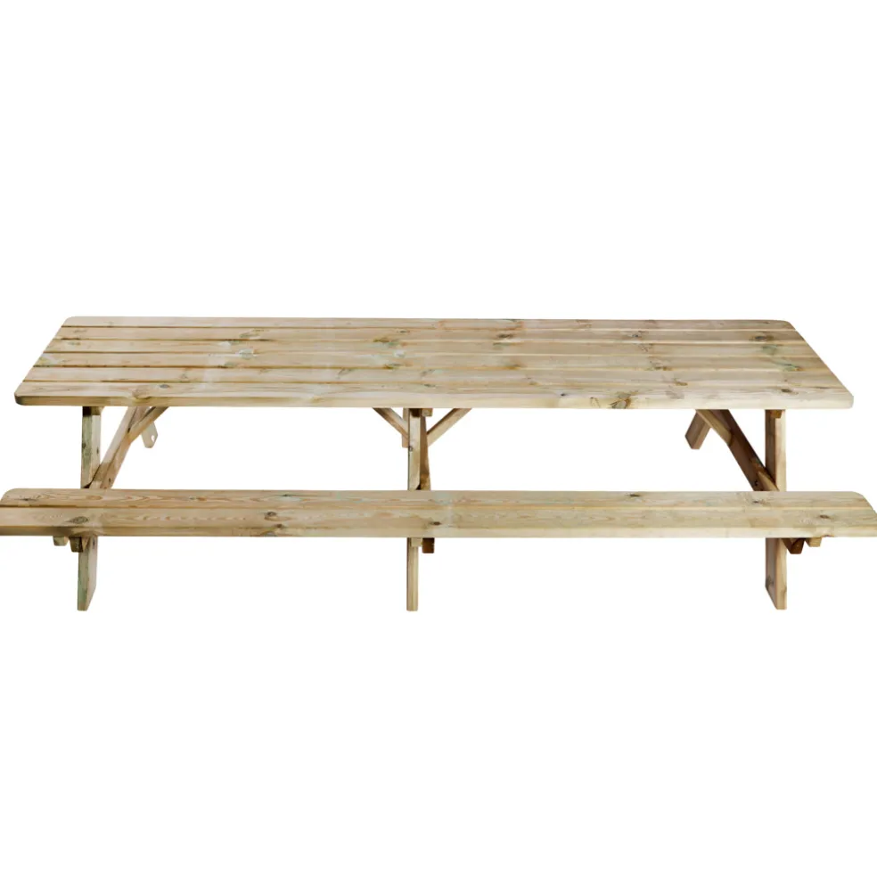 Bord-/bänkset XXL Furu 300 x 149 cm Hortus