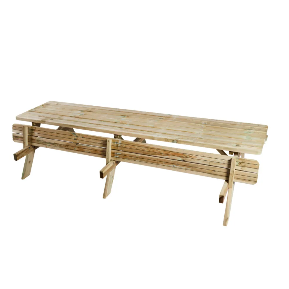 Bord-/bänkset XXL Furu 300 x 149 cm Hortus
