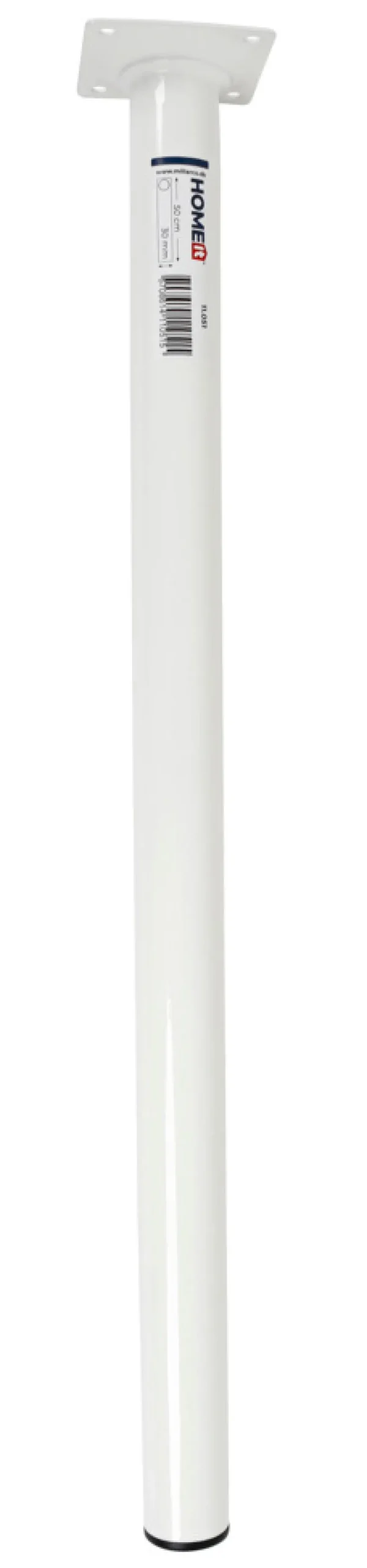 Bordsben Ø30 mm x 50 cm Stål Vit Home>it
