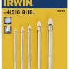 Borrsats Kakel/Glas 4-10 mm Irwin