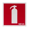 Brandskylt Brandsläckare 20 x 20 cm Nexa