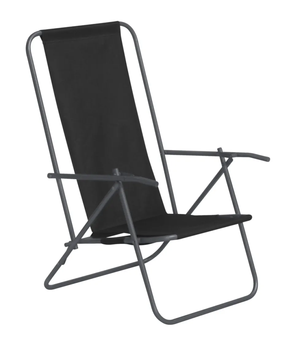 Brassestol Svart 52 x 60 x 79 cm Sunlife