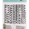 Brevlådestickers Svart