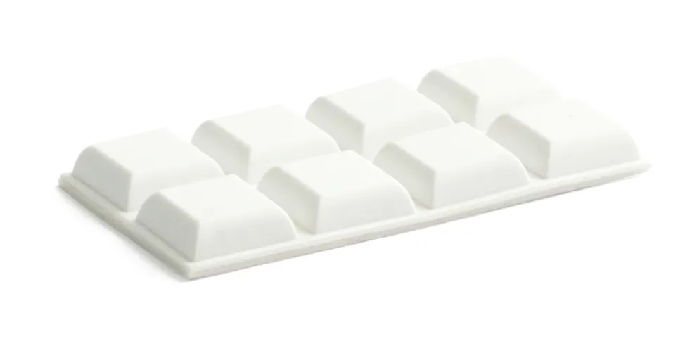 Buffert Självhäftande Vit 8-pack Habo